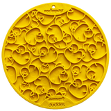 Duckies Design eMat Enrichment Lick Mat With Suction Cups